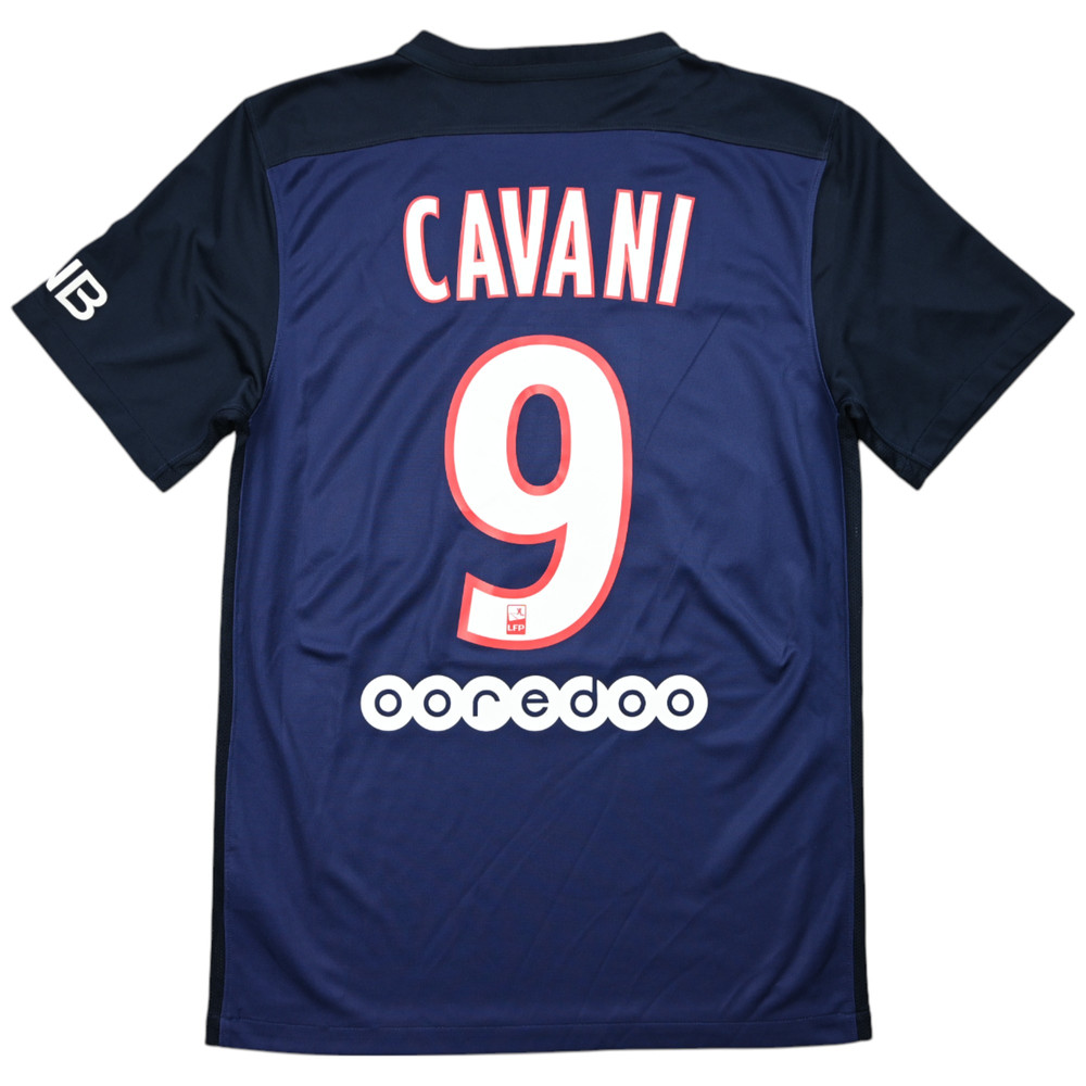 2015-16 PARIS SAINT-GERMAIN *CAVANI* SHIRT M