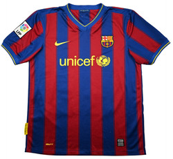 2009-10 BARCELONA *MESSI* SHIRT XL. BOYS