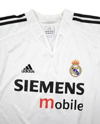 2004-05 REAL MADRID *ZIDANE* SHIRT M