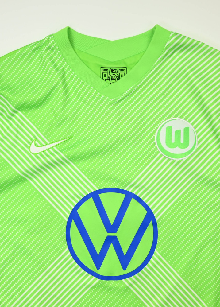 2020-21 VFL WOLFSBURG *PONGRACIC* MATCH ISSUE KOSZULKA L