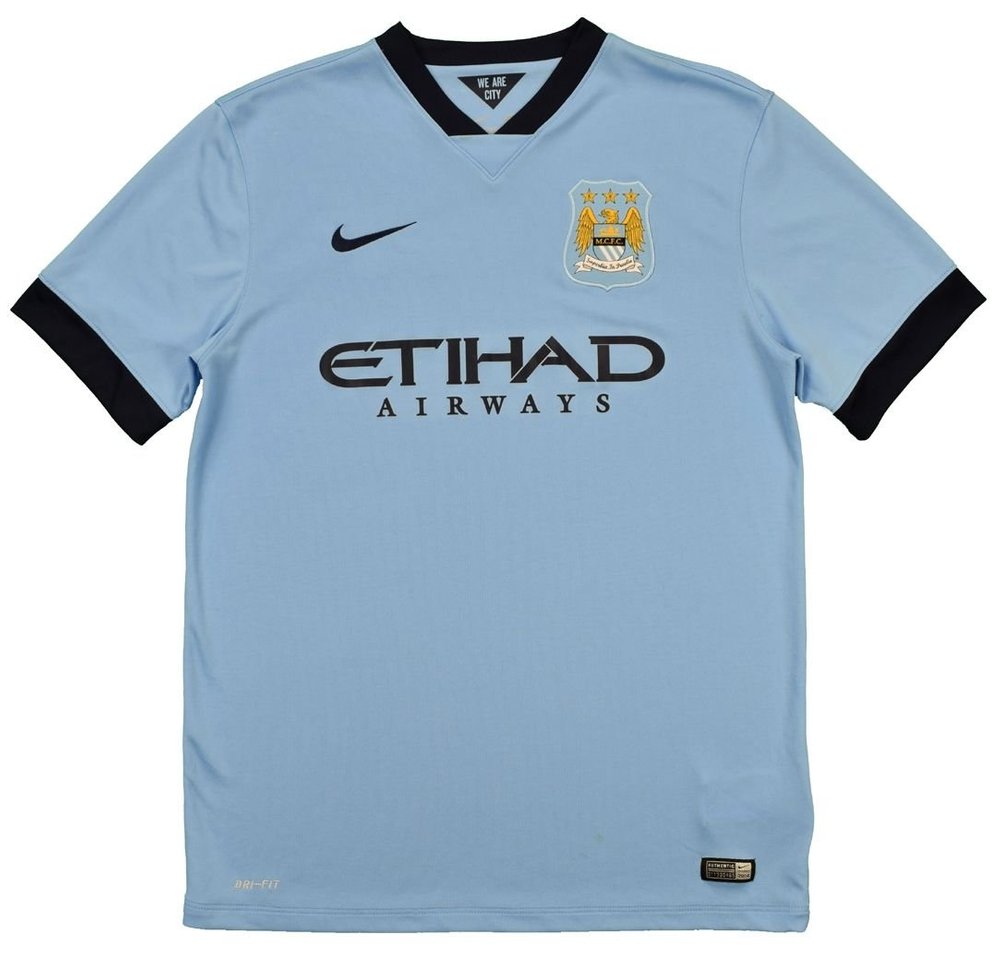 2014-15 MANCHESTER CITY SHIRT L