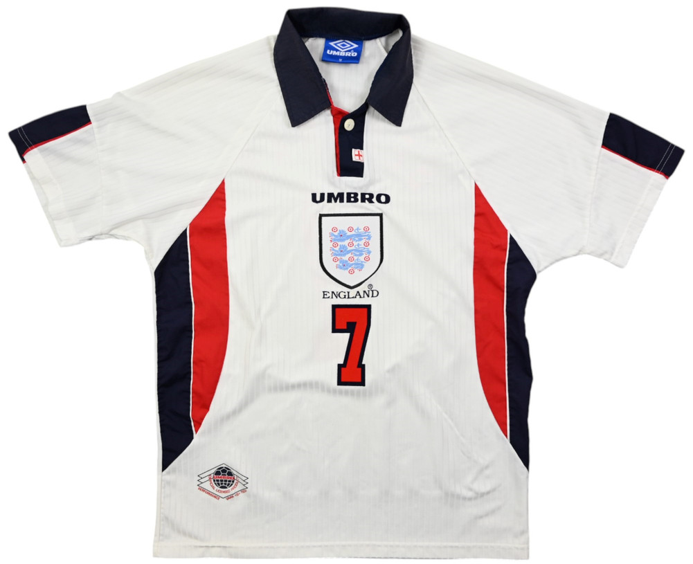 1997-98 ENGLAND *BECKHAM* SHIRT L