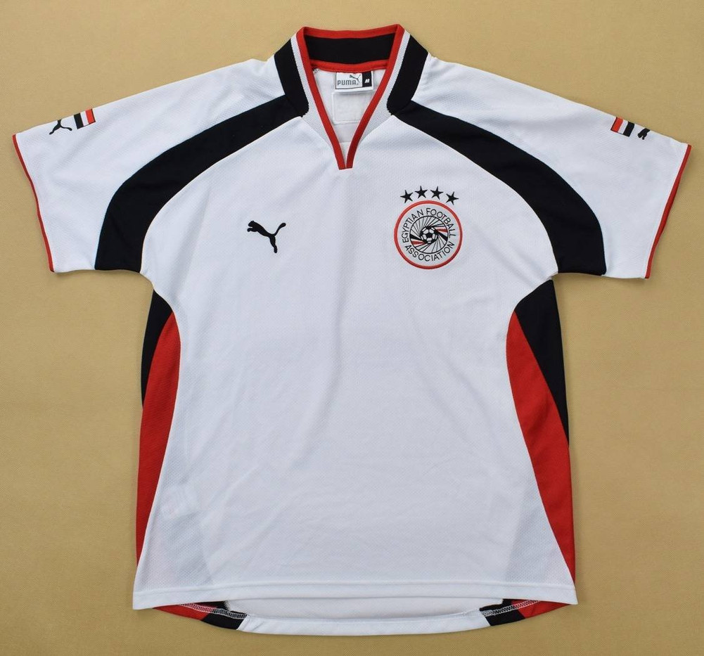 1998-00 EGYPT *MIDO* MATCH ISSUE SHIRT M