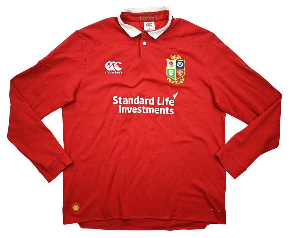 BRITISH AND IRISH LIONS RUGBY LONGSLEEVE XL