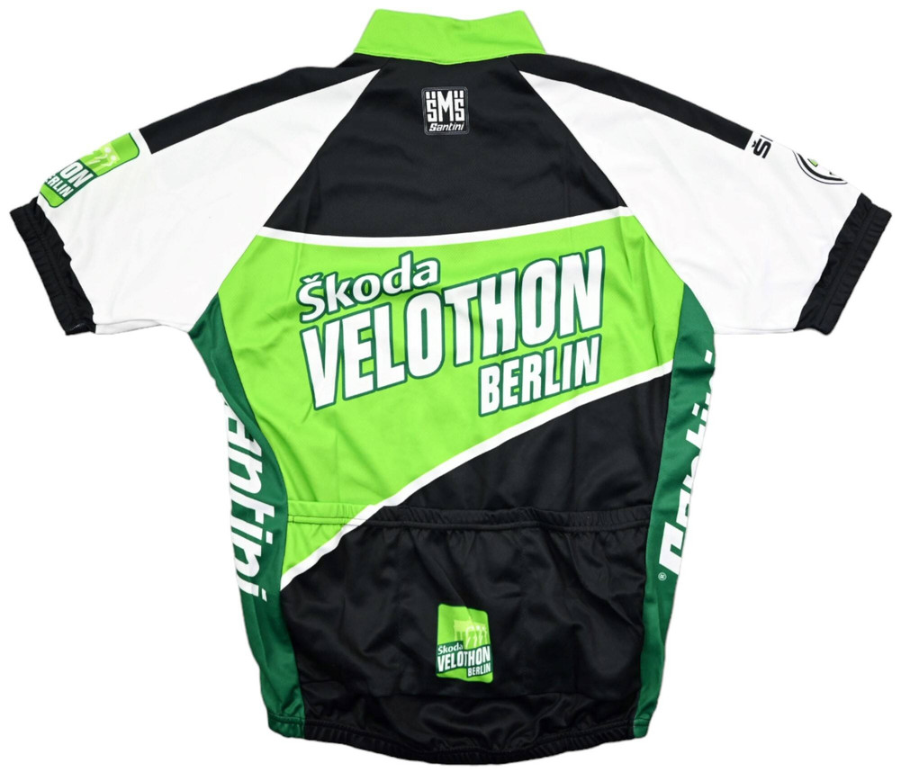 SANTINI SKODA VELOTHON BERLIN KOSZULKA KOLARSKA M