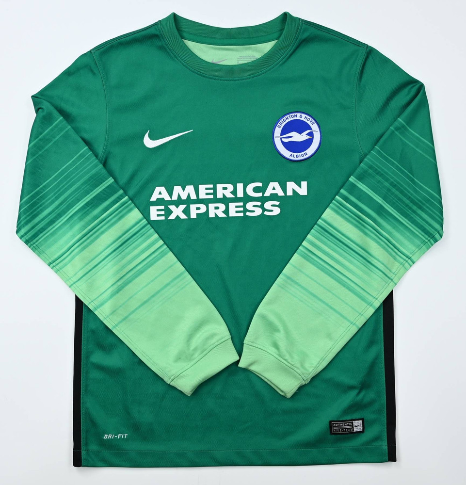 2015-16 BRIGHTON&HOVE ALBION SHIRT M. BOYS