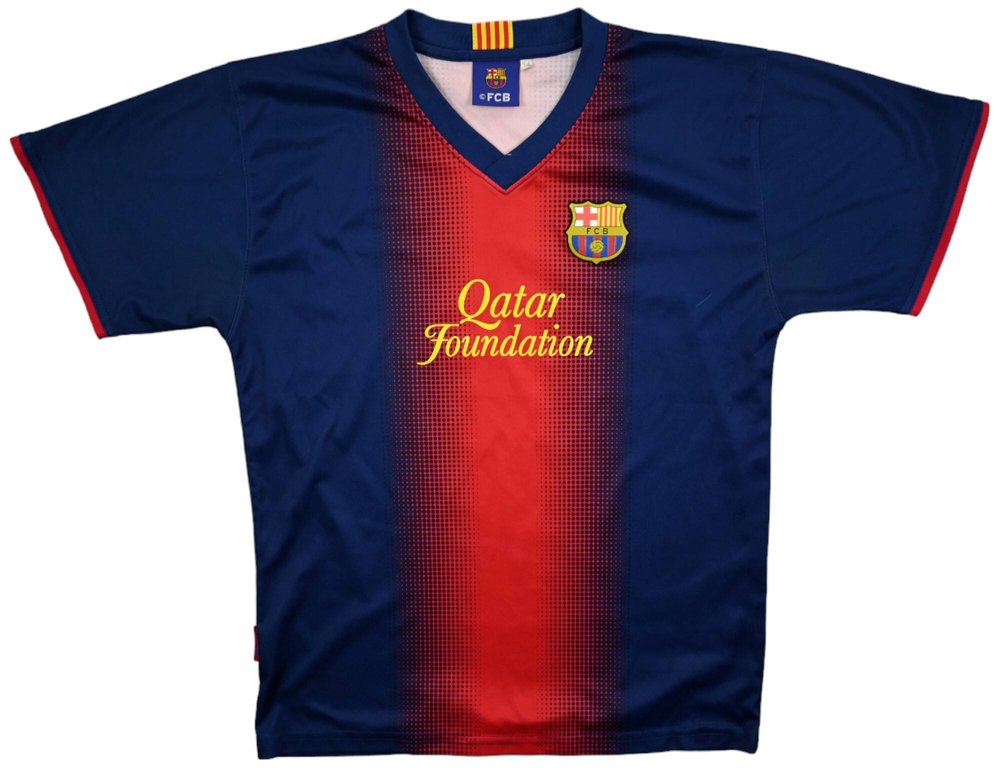 2012-13 FC BARCELONA *NEYMAR JR* SHIRT XL.BOYS