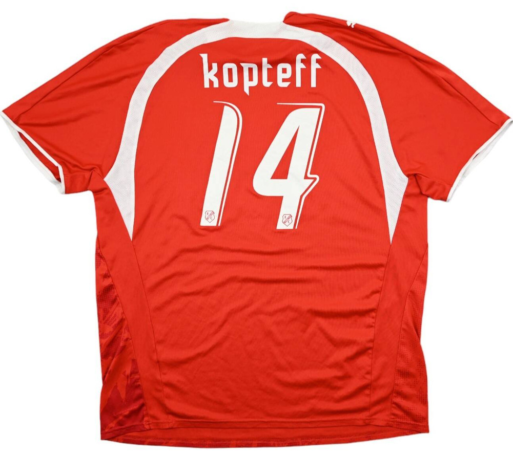 2006-07 FC UTRECHT *KOPTEFF* SHIRT XXL