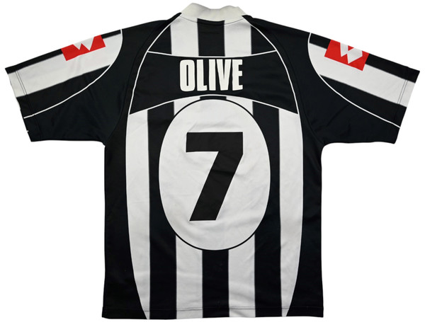 2005-06  ASCOLI CALCIO *OLIVE* SHIRT M