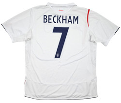 2005-07 ENGLAND *BECKHAM* KOSZULKA L