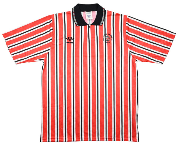 1990-92 SHEFFIELD UNITED SHIRT L
