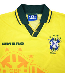 1994-97 BRAZIL *CARLOS* SHIRT XS