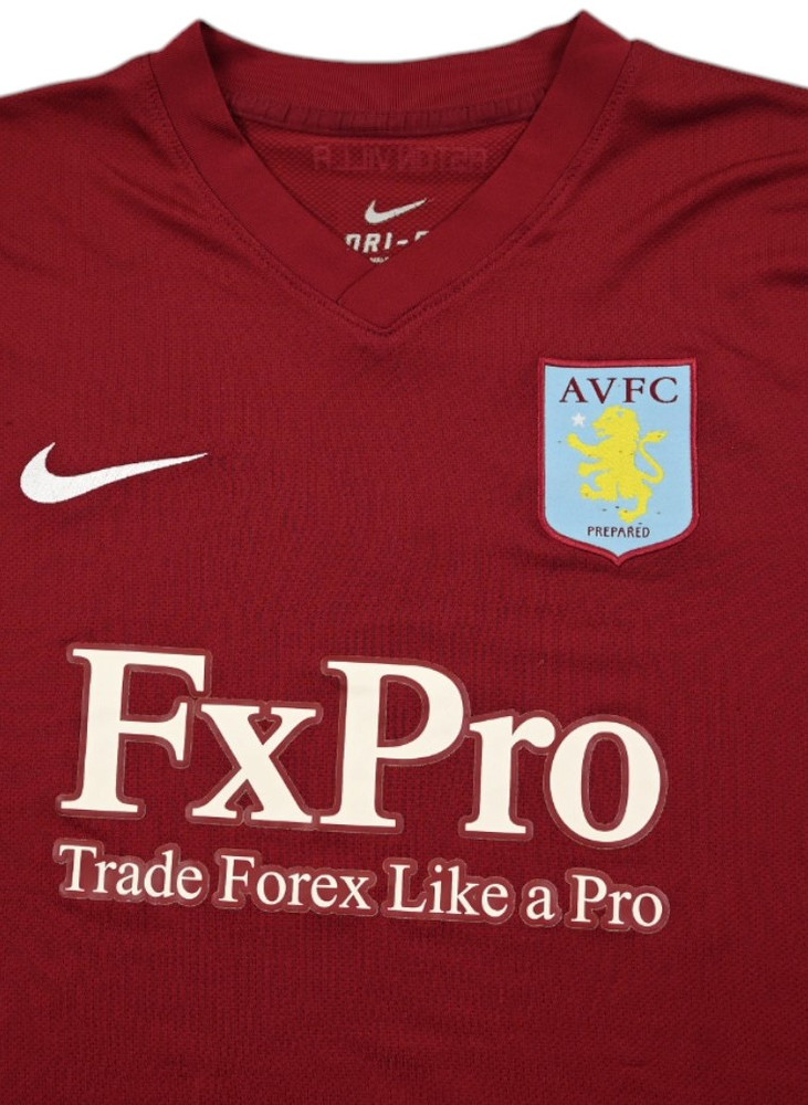 2010-11 ASTON VILLA SHIRT M