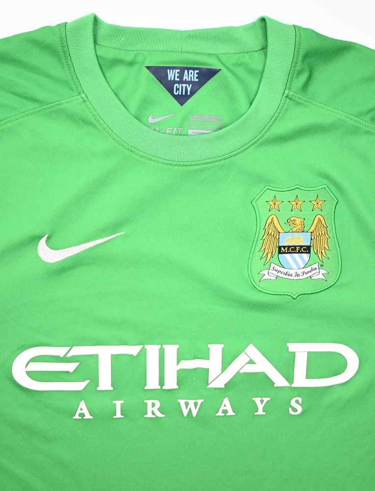 2014-15 MANCHESTER CITY LONGSLEEVE S