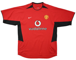 2002-04 MANCHESTER UNITED *BECKHAM* SHIRT L