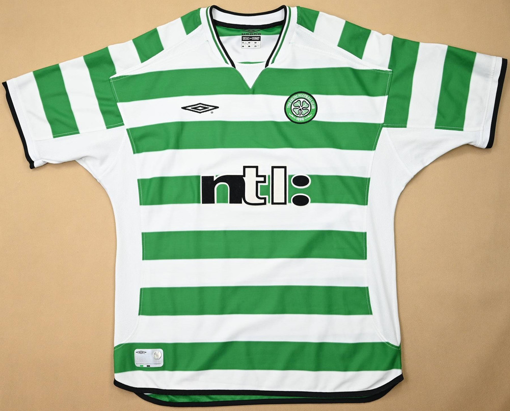 2001-03 CELTIC GLASGOW SHIRT XL