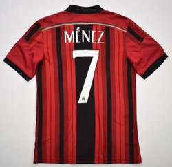 2014-15 AC MILAN *MENEZ* SHIRT S