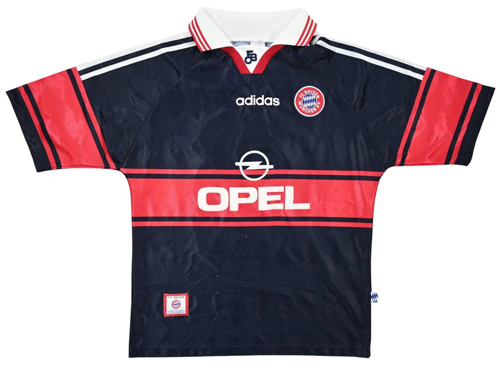 1997-99 BAYERN MUNCHEN *JANCKER* SHIRT S/XL. BOYS