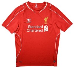 2014-15 LIVERPOOL SHIRT L