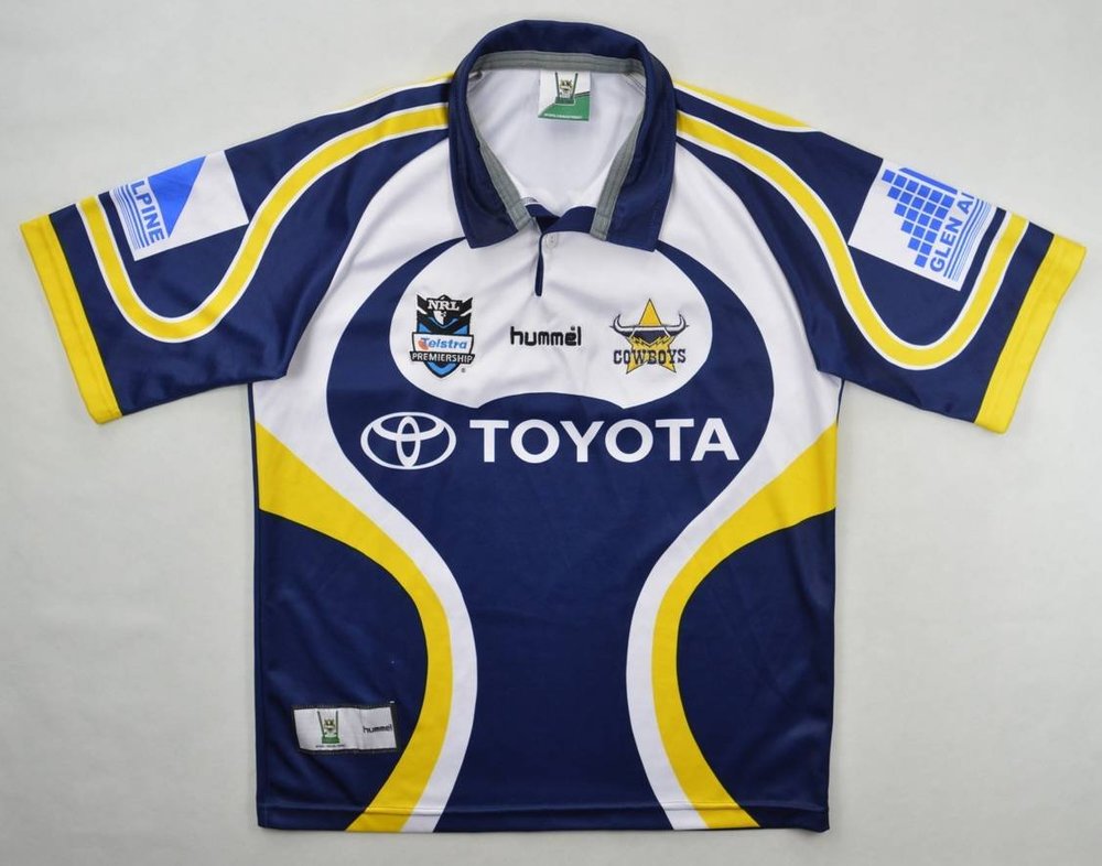 COWBOYS RUGBY NRL HUMMEL SHIRT M