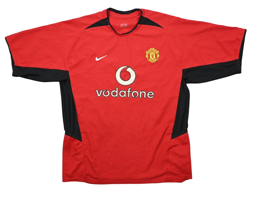 2002-04 MANCHESTER UNITED SHIRT L