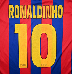 2005-06 BARCELONA *RONALDINHO* KOSZULKA M