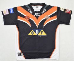 CASTLEFORD TIGERS RUGBY XBLADES SHIRT 3XL