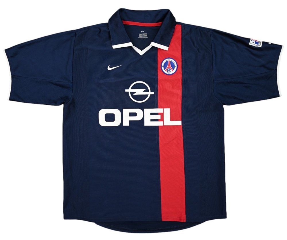 2001-02 PARIS SAINT-GERMAIN *OKOCHA* SHIRT L