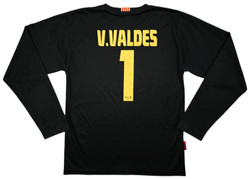 2009-10 BARCELONA *V. VALDES* GOALKEEPER LONGSLEEVE SHIRT XL. BOYS
