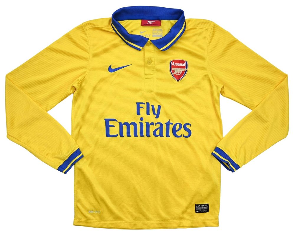 2013-14 ARSENAL LONDON LONGSLEEVE M. BOYS