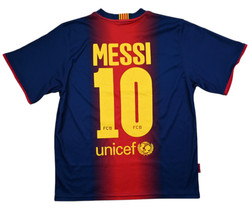 2012-13 FC BARCELONA *MESSI* SHIRT S