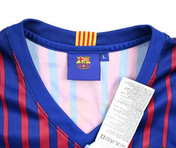 2017-18 FC BARCELONA *MESSI* SHIRT L
