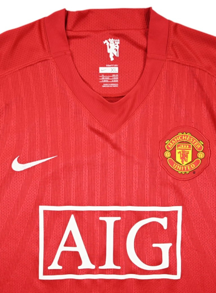2007-09 MANCHESTER UNITED *SCHOLES* LONGSLEEVE KOSZULKA XL