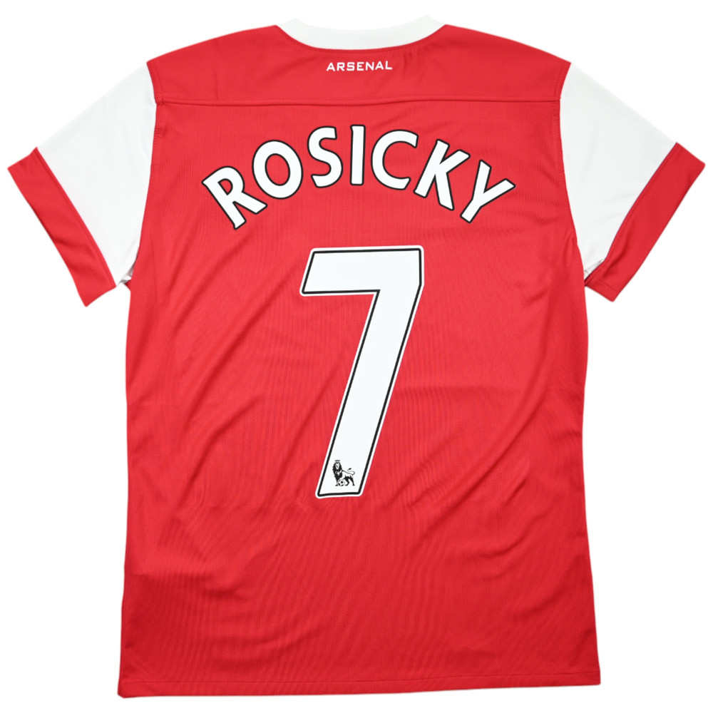 2010-11 ARSENAL *ROSICKY* SHIRT WOMENS M