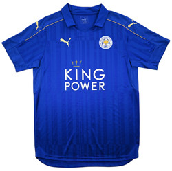2016-17 LEICESTER CITY *WASILEWSKI* SHIRT L