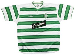 2003-04 CELTIC GLASGOW SHIRT XXL