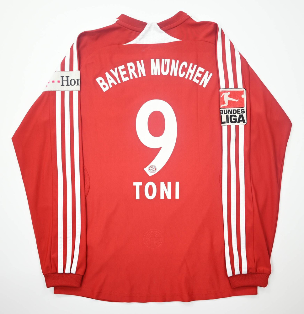 2007-09 BAYERN MUNCHEN *TONI* LONGSLEEVE M. BOYS