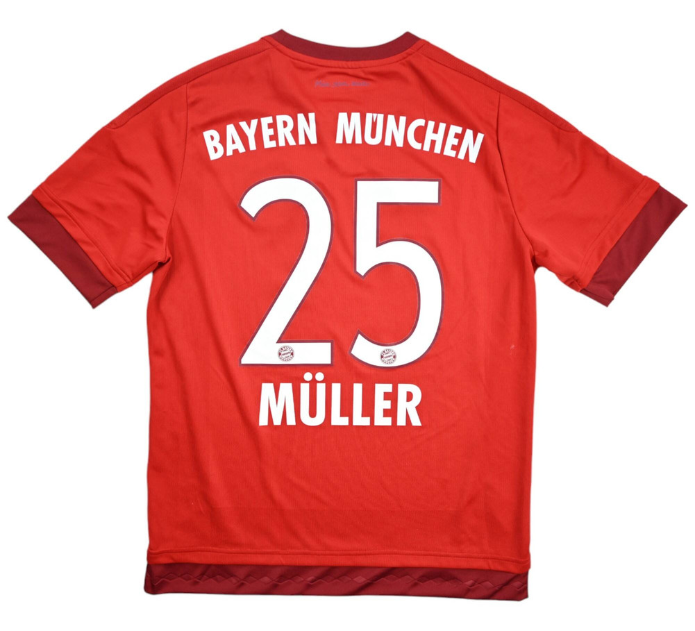 2015-16 BAYERN MUNCHEN *MULLER* KOSZULKA XL. BOYS