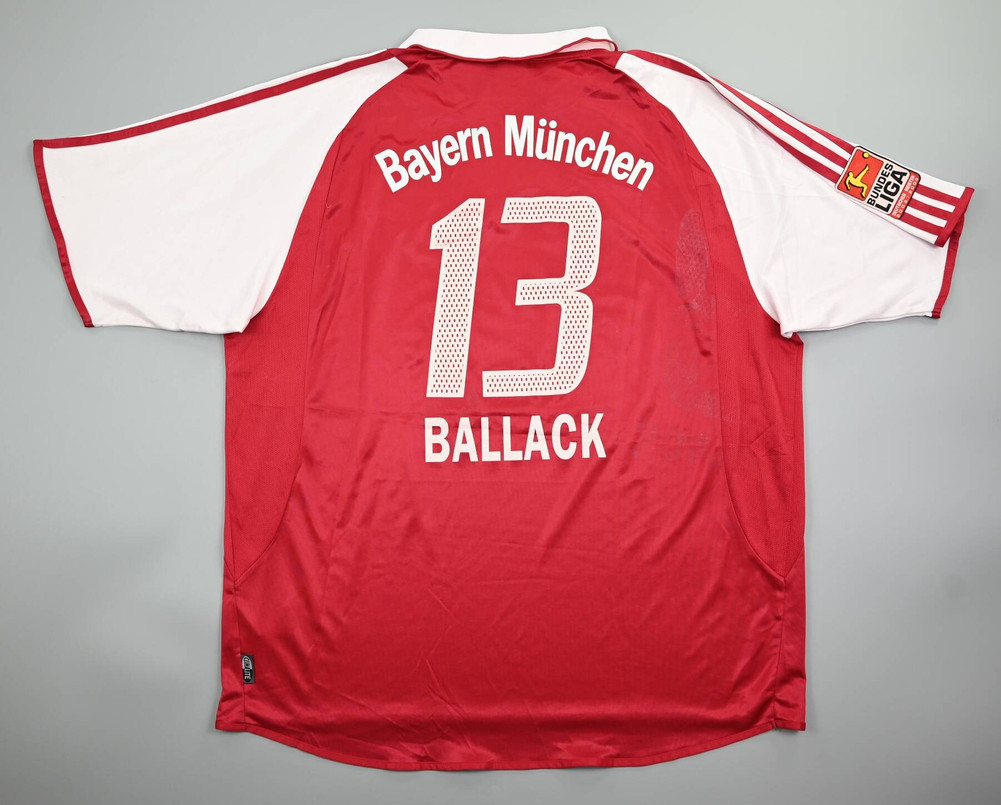 2003-04 BAYERN MUNCHEN *BALLACK* SHIRT 2XL