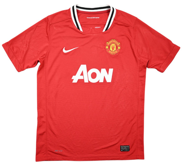 2011-12 MANCHESTER UNITED SHIRT L. BOYS