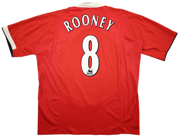 2004-06 MANCHESTER UNITED *ROONEY* KOSZULKA XXL