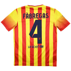 2013-14 FC BARCELONA *FABREGAS* SHIRT L. BOYS