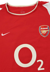 2002-04 ARSENAL *BERGKAMP* SHIRT XXL