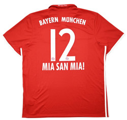 2016-17 BAYERN MUNCHEN SHIRT XL