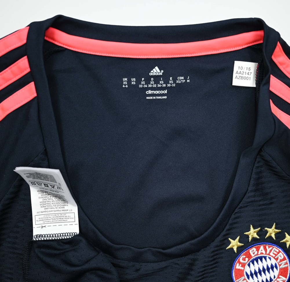 2015-16 BAYERN MUNCHEN SHIRT WOMENS XS
