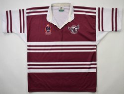 MANLY WARRINGAH SEA EAGLES RUGBY SHIRT 2XL