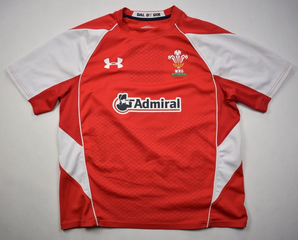 WALES RUGBY UNDER ARMOUR SHIRT L