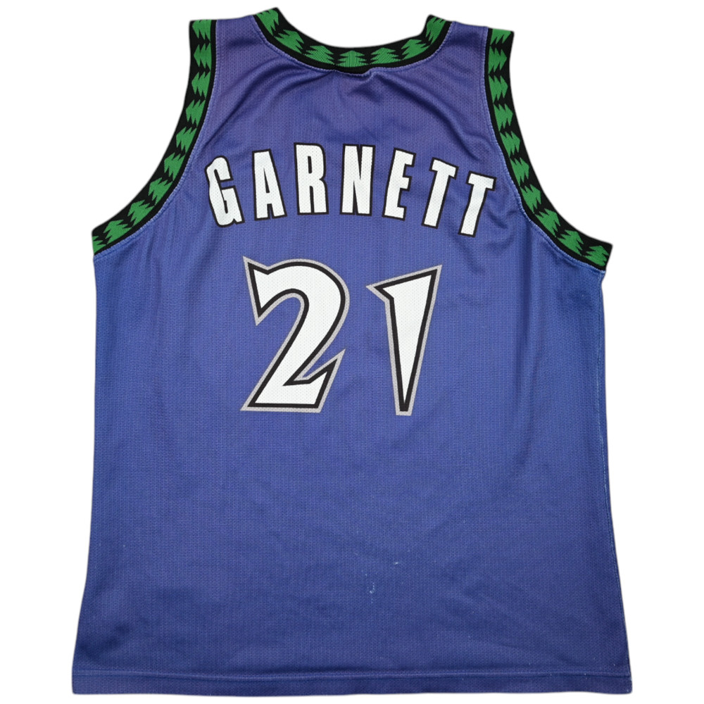 MINNESOTA TIMBERWOLVES *GARNETT* NBA SHIRT M