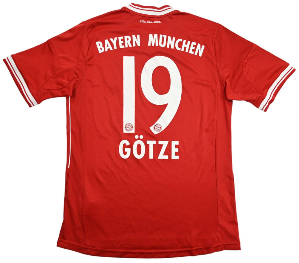 2013-14 BAYERN MUNCHEN *GOTZE* SHIRT XL. BOYS