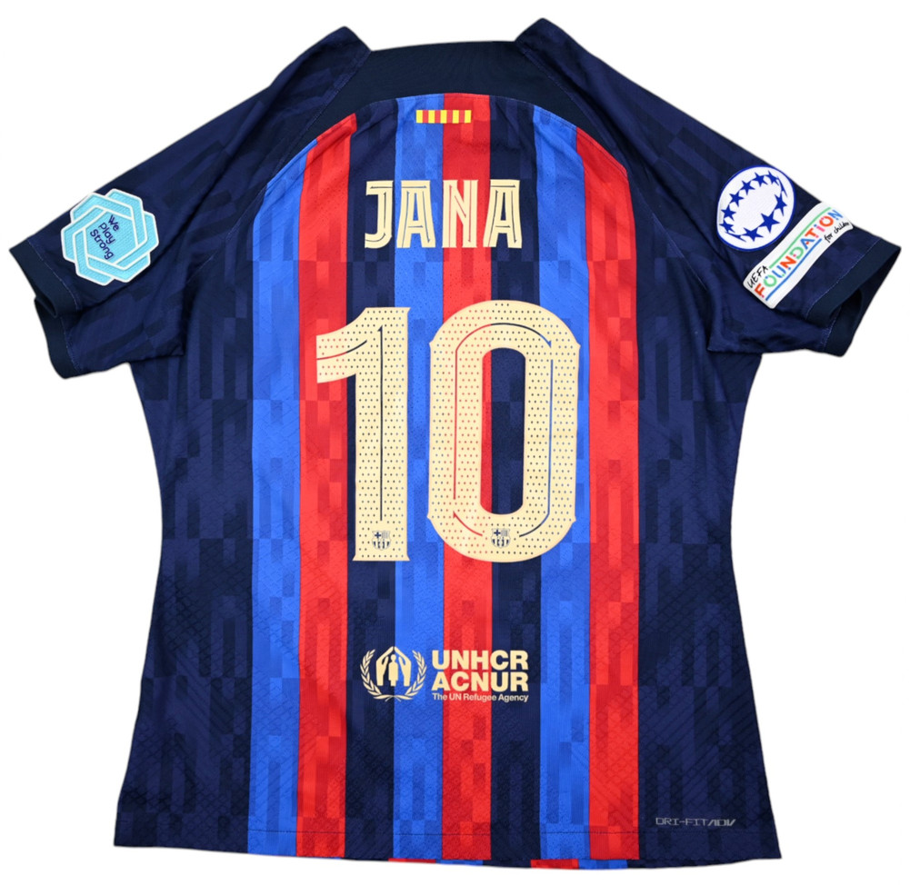 2022-23 BARCELONA *JANA* PLAYER ISSUE SHIRT WOMENS L